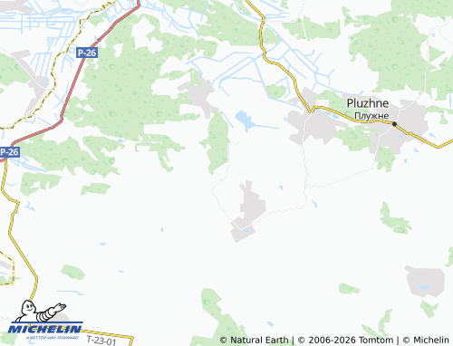 MICHELIN Stara Hutyska map - ViaMichelin