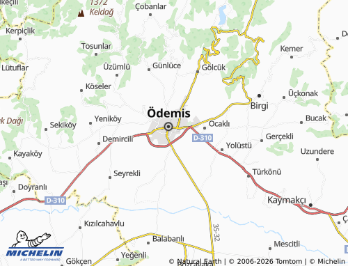 MICHELIN Hürriyet map - ViaMichelin