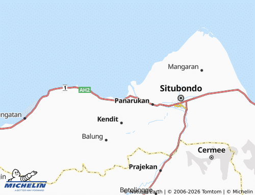 MICHELIN Kilensari map - ViaMichelin
