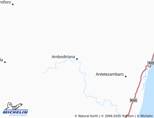 MICHELIN Ambodiriana map - ViaMichelin