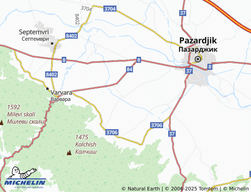 MICHELIN Lyahovo map - ViaMichelin