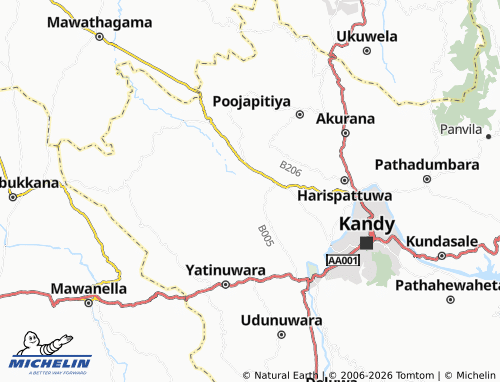 MICHELIN Owathenna map - ViaMichelin