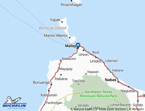 Mappa MICHELIN Argao - ViaMichelin