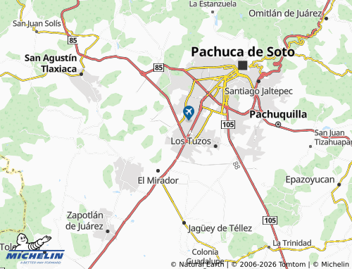 Carte MICHELIN Hacienda de Pitahayas - ViaMichelin