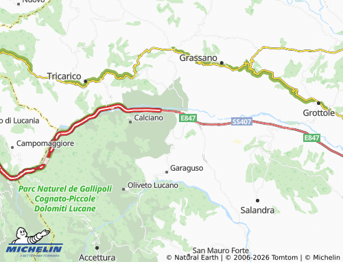Mapa MICHELIN Parata - ViaMichelin