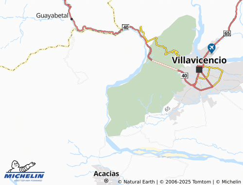 MICHELIN Cometal map - ViaMichelin