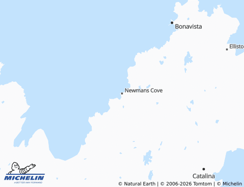 Mapa MICHELIN Newmans Cove - ViaMichelin