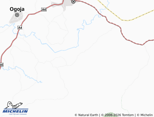 Mapa MICHELIN Egbe Oboudou - ViaMichelin