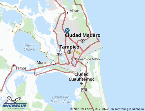 Mapa MICHELIN Frente Democrático - ViaMichelin