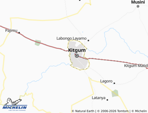 Mappa MICHELIN Central Division - ViaMichelin