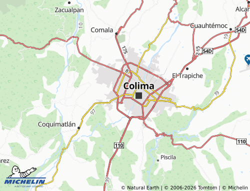 Mapa MICHELIN La Tapatía - ViaMichelin