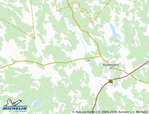 MICHELIN-Landkarte Fräntilä - ViaMichelin
