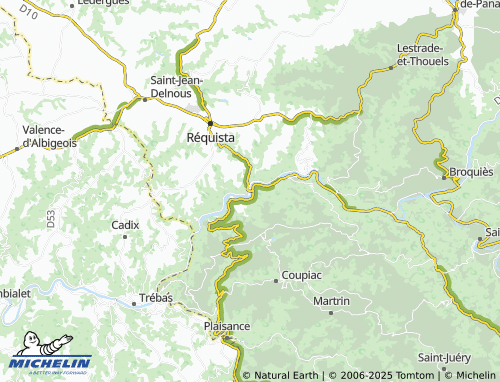 MICHELIN Lincou map - ViaMichelin