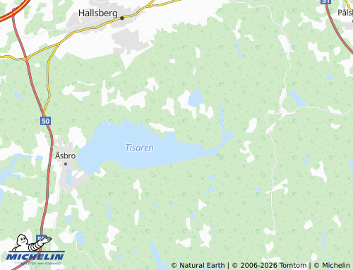 MICHELIN-Landkarte Tisarstrand - ViaMichelin