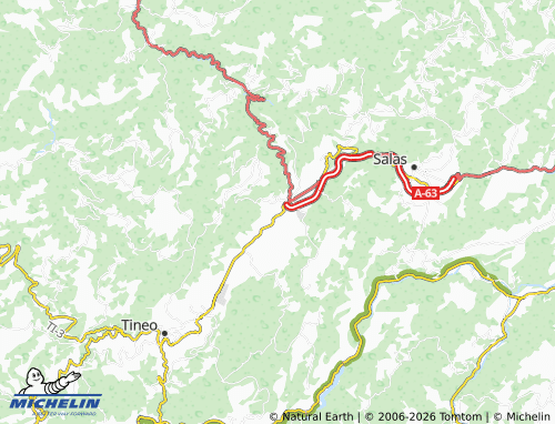 MICHELIN-Landkarte Pereda - ViaMichelin