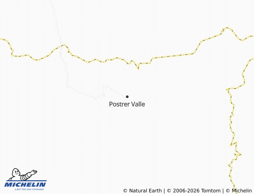Mapa MICHELIN Postrer Valle - ViaMichelin