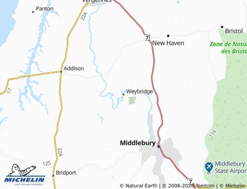 Mappa MICHELIN Weybridge - ViaMichelin