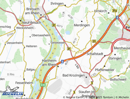 MICHELIN-Landkarte Grezhausen - ViaMichelin