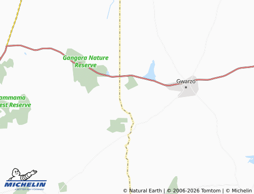 MICHELIN Jaga map - ViaMichelin