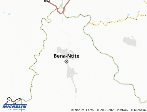 MICHELIN Bena-Kazadi map - ViaMichelin
