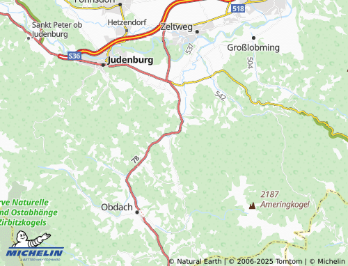 Kaart MICHELIN Schwarzenbach - ViaMichelin