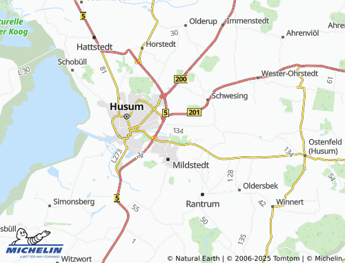 Mapa MICHELIN Rosendahl - ViaMichelin