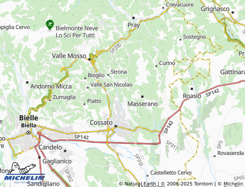 MICHELIN-Landkarte Capovilla - ViaMichelin