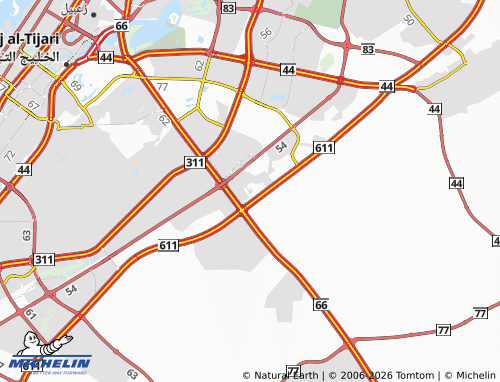 MICHELIN Al Rowaiyah Second map - ViaMichelin