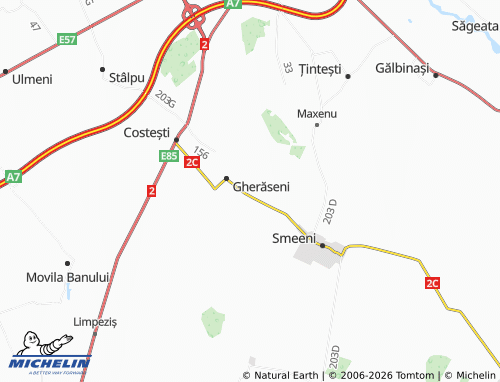 Mappa MICHELIN Sudiți - ViaMichelin