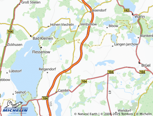 Mapa MICHELIN Buchholz - ViaMichelin