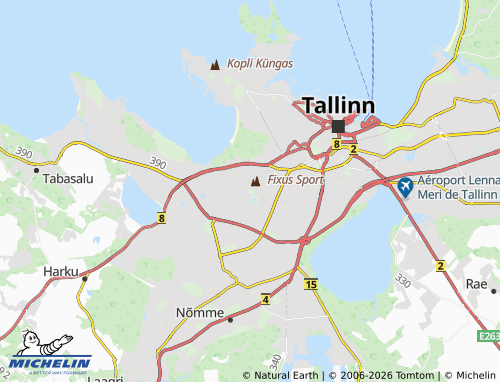 MICHELIN-Landkarte Kristiine - ViaMichelin