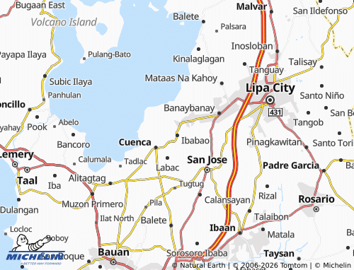 MICHELIN Ibabao map - ViaMichelin