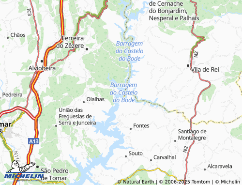 Mapa MICHELIN Bairradinha - ViaMichelin