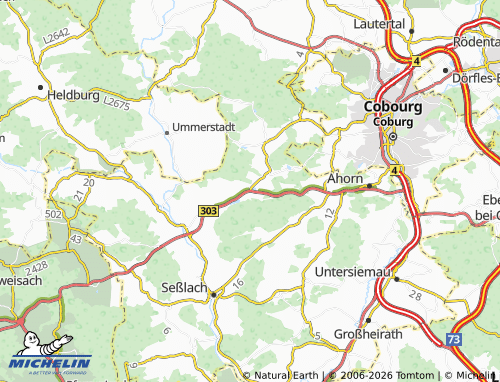 Mappa MICHELIN Tambach - ViaMichelin