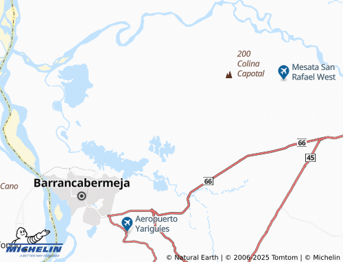 MICHELIN Sábalo map - ViaMichelin