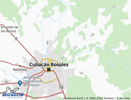 MICHELIN Valle del Agua map - ViaMichelin