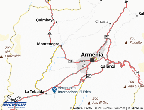 Mapa MICHELIN Santa Rita - ViaMichelin