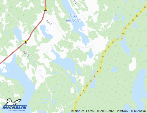MICHELIN Saaren kirkonkylä map - ViaMichelin