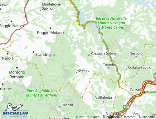 Mapa MICHELIN Pratarioni - ViaMichelin