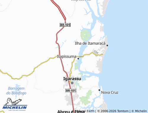 Carte MICHELIN Conceição - ViaMichelin