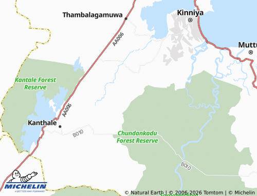 Mappa MICHELIN Wanela East - ViaMichelin