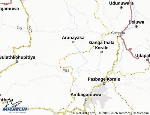 MICHELIN Patithalawa map - ViaMichelin