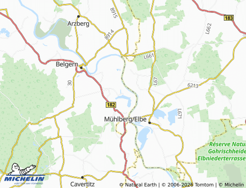 Mapa MICHELIN Dröschkau - ViaMichelin