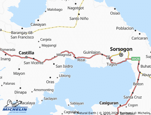 MICHELIN Rizal map - ViaMichelin