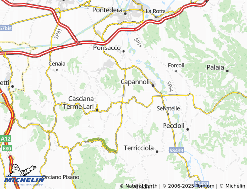 Mappa MICHELIN La Capannina - ViaMichelin