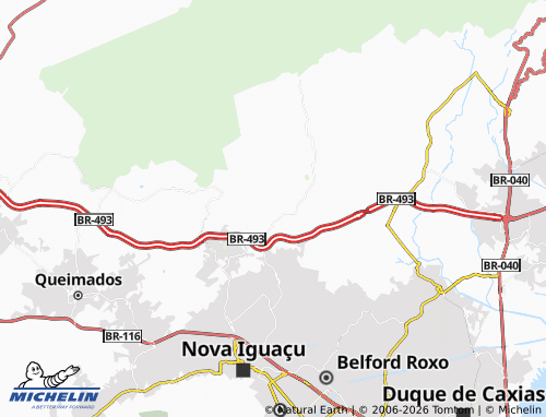 Mappa MICHELIN Iguaçu Velho - ViaMichelin