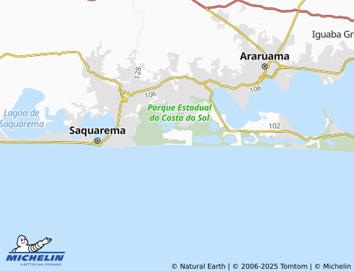 MICHELIN Praia de Vilatur map - ViaMichelin