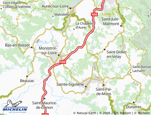 Mappa MICHELIN Paulin - ViaMichelin