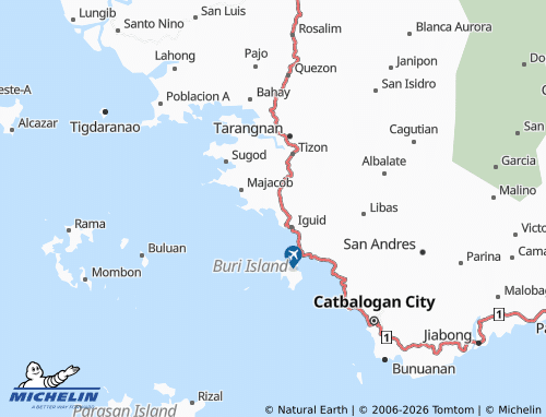 MICHELIN Old Mahayag map - ViaMichelin