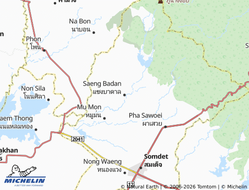 Mapa MICHELIN Saeng Badan - ViaMichelin